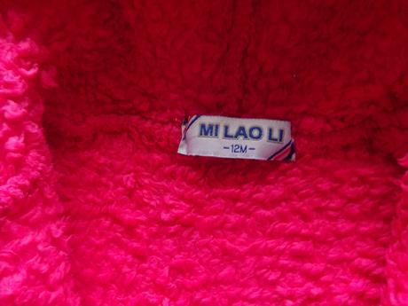 Chlupatý růžový overál, vel. 74, 74