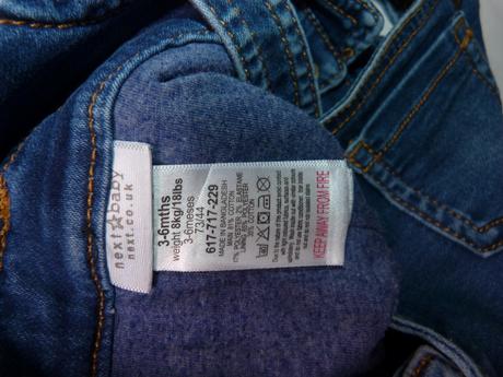 Podšité laclíkové kalhoty vel. 68, next,68