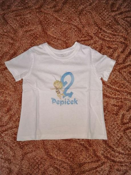 Tričko s krátkým rukávem ,,pepíček 2", 98