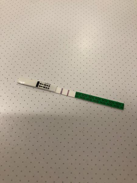 Těhotenský test ukázal toto. Jsem těhotná?