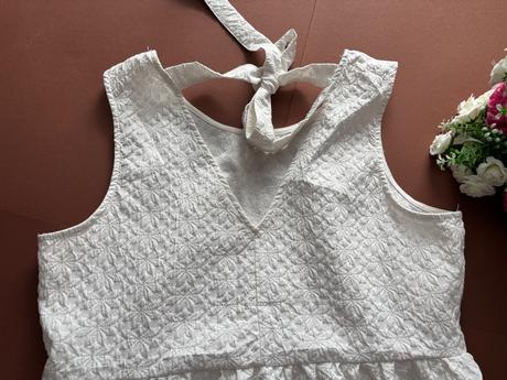 Ob/ tunika letní struktovaná bílá - v.38, f&f,38