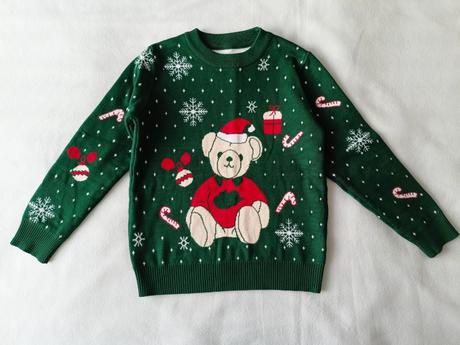 Vánoční svetr, 122/128, 128