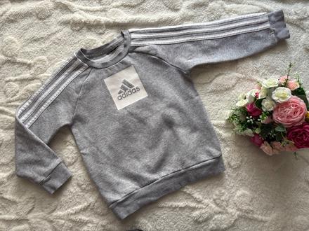 K1/ mikina šedá - v.cca 3/4 roky, adidas,104