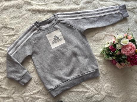 K1/ mikina šedá - v.cca 3/4 roky, adidas,104
