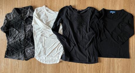 Dámská trika - 4ks, vel.s/m, c&a,m