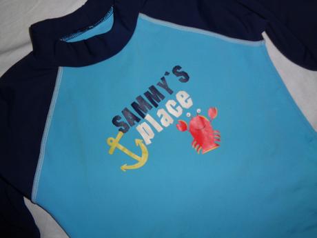 Super modrotyrkysový plavkový komplet 110/116, tcm,110