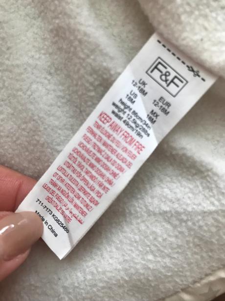 Bunda zimní - v.12/18 měs., f&f,86