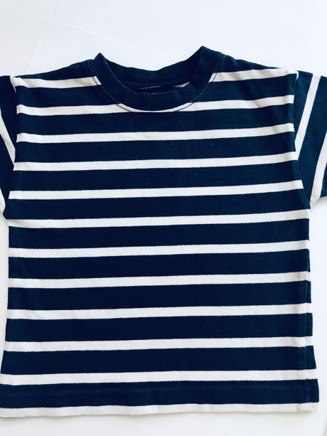 Triko modro bílé - v.3/6 měs., 68