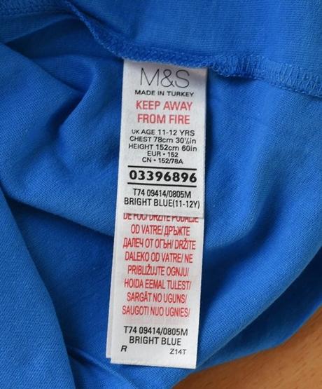 Tílko vel. 11 - 12 let, marks & spencer,152