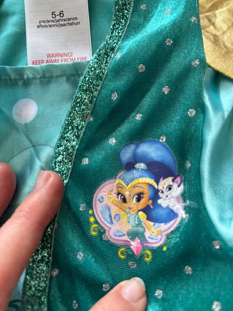 An20/ kostým shimmer&shine - v.5/6 let,