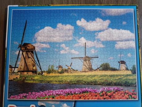 Nové puzzle jaro 1000 dílků, 