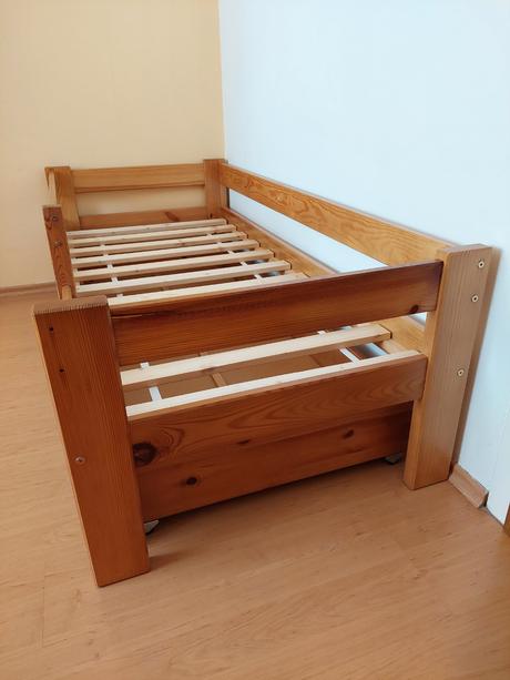 Dětská postel 160 x 70 s úložným prostorem, šířka (cm): 70,délka (cm): 160