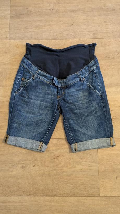 Těhotenské kraťasy, šortky h&m vel. 36, s, h&m,s
