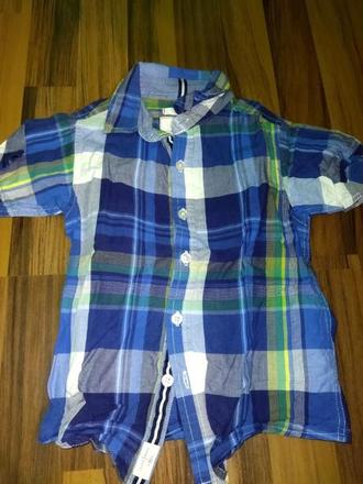 Letní modrá košile 110 jasper, 110