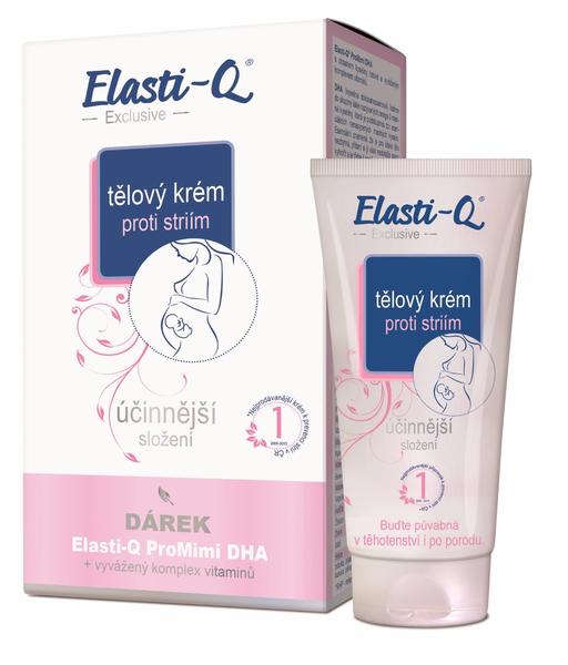 Soutěžte o Elasti-Q® Exclusive tělový krém proti striím + ProMimiDHA!