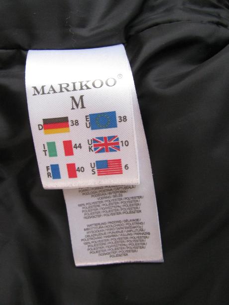 Zimní kabát s kapucí marikoo, m