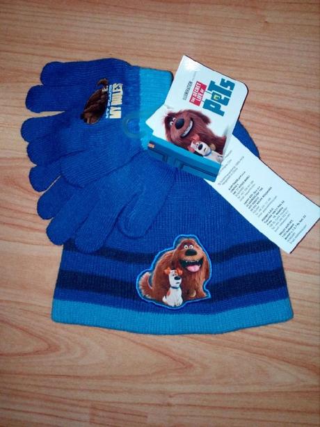 Set zimní čepice a rukavice pets vel.104-110, 104
