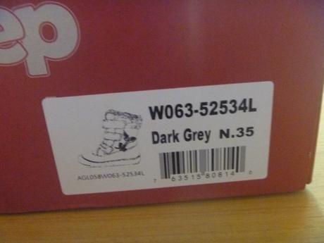 Nové šedé d.d.step zimní barefoot boty vel. 35, d.d.step,35