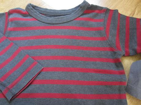 3x tričko s dlouhým rukávem, h&m,86