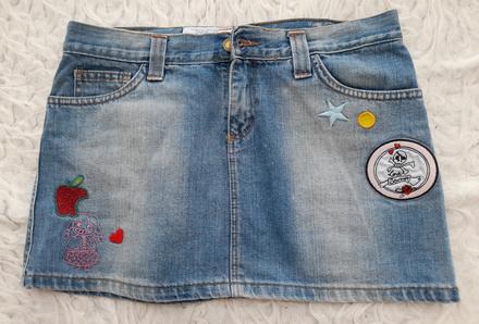 Džínová minisukne zara - vel. 38, zara,m