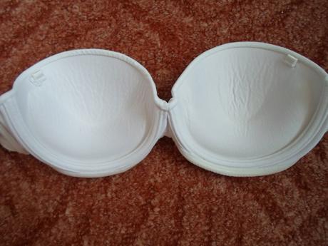 Bílé krajkové plavky plavková podprsenka, new yorker,s