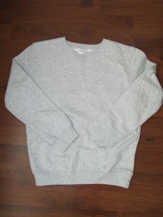 Mikina sv.šedá, 134