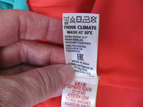 Krásné dlouhé letní dívčí šaty m&s, marks & spencer,110