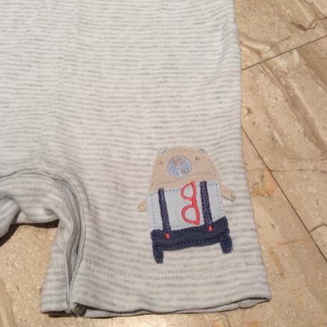 Teplákové laclové kraťásky s méďou zn. mothercare, mothercare,68