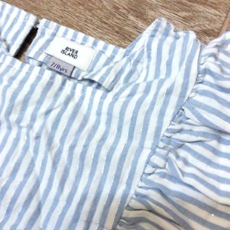 Crop top s volánky, river island,128