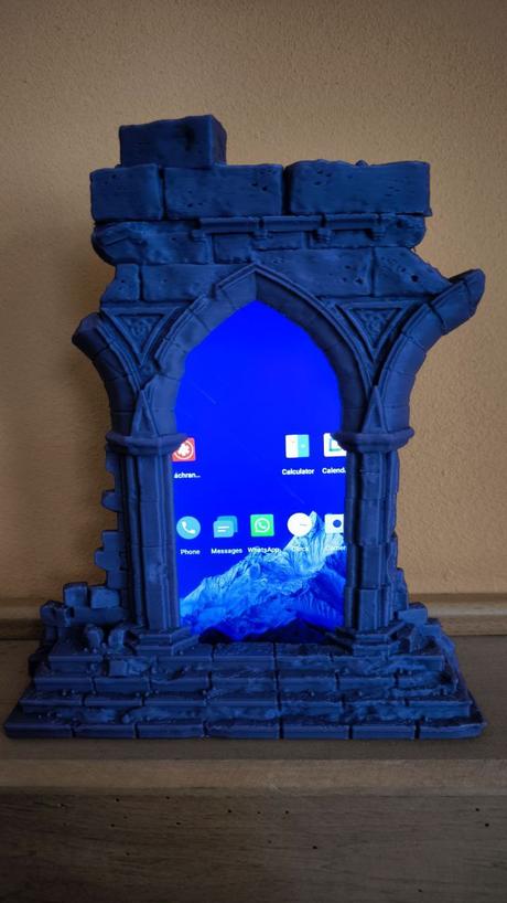 Originální držák na telefon "portál",