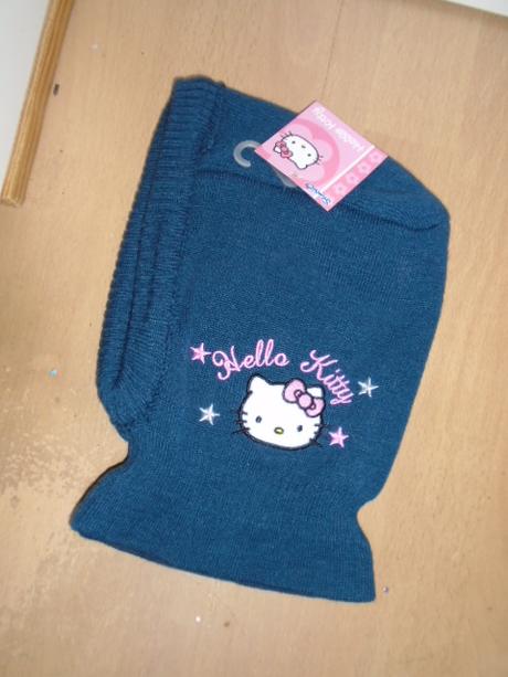 Kukla čepice hello kitty 50-52, sanrio,92 / 98 / 104 / 110