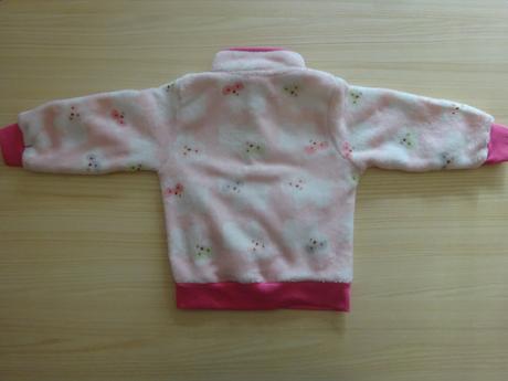 Fleesová mikina na zip, vel. 86, k&y,86