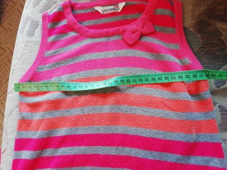 Hezká vesta s mašličkou 3-4roky, coccodrillo,86