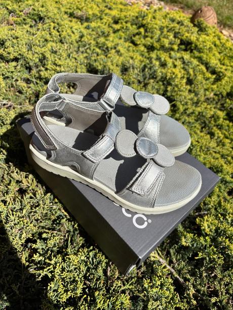 Kožené sandálky ecco 34, ecco,34