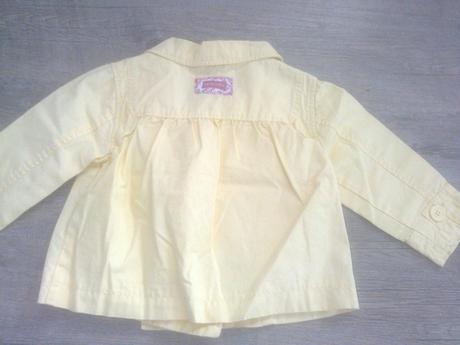 Plátěný kabátek - sáčko, 92