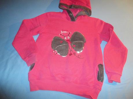 Mikina s kapucí dmb, vel. 8-9 let, 134