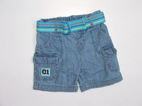 K873 riflové šortky vel. 62, disney,62