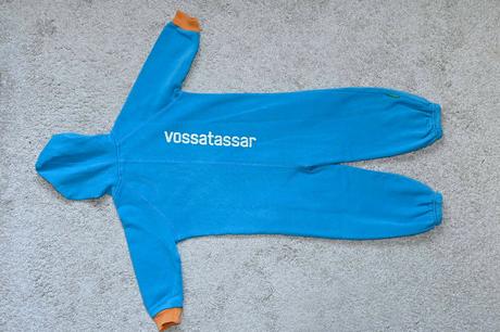 Teplákový tyrkysový overal zn. vossatassar vel. 90, 86