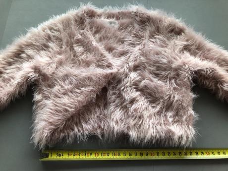 Růžový svetr bolerko kabátek next 4roky 104cm knof, next,104