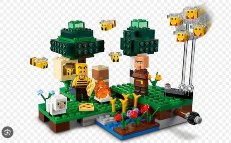 Lego minecraft 21165 včelí farma, 
