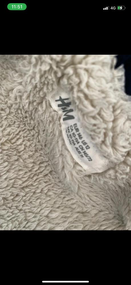 Zimní bunda 146, h&m,146
