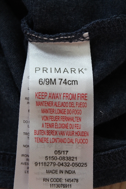 Trička vel. 6 - 9 m, primark,74