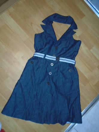 Šaty džínové next vel m/38 gb 12, next,38