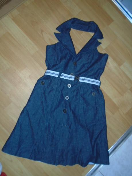 Šaty džínové next vel m/38 gb 12, next,38