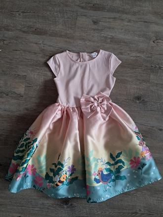 Slavnostní nadýchané šaty, h&m,134