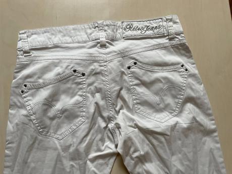 Bílé kalhoty, vel 27, rr vintage denim, s