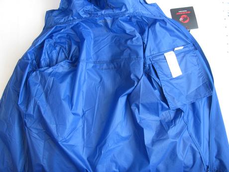 Modrá bunda, větrovka s kapucí mammut / unisex, mammut,m