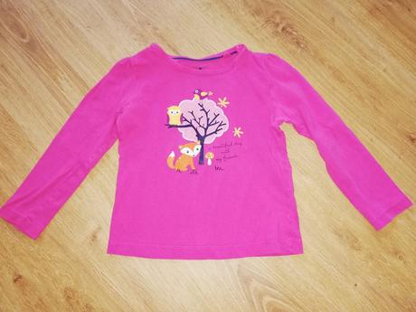 Tričko s dlouhým rukávem, lupilu,98