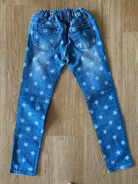 Dívčí set - trika, rifle - 8ks - vel. 134, 122–134