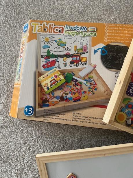 Magnetická a křídová tabule pro děti,